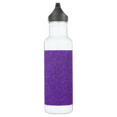 Paarse glitter, sprankeling, glitter achtergrond waterfles  (Rechts)