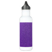 Paarse glitter, sprankeling, glitter achtergrond waterfles  (Links)