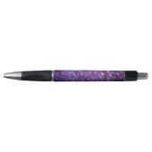 paarse glitter sprankeling glow glans blij pen (Voorkant)