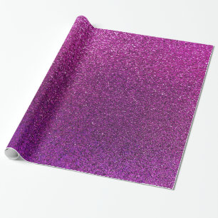 Paarse glitterachtergrondglitterspleet cadeaupapier