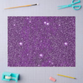 Paarse glitterpapier tissuepapier (Craft)