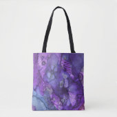 Paarse gloed Abstract Tas (Voorkant)