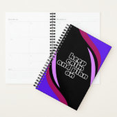 paarse golfplanner planner (Display)