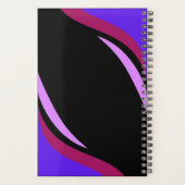 paarse golfplanner planner (Achterkant)