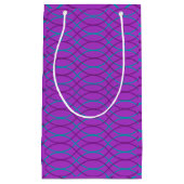 Paarse golven klein cadeauzakje (Voorkant)