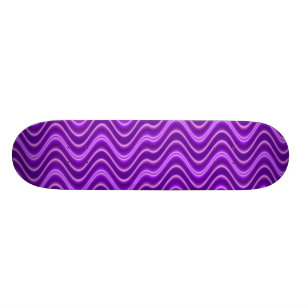paarse golven skateboard