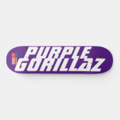 PAARSE GORILLAZ Skateboard (Horizontaal)