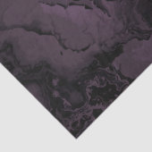 Paarse Gothic Waterverf Peony Tissuepapier (Detail)