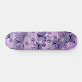 Paarse graafskateboard skateboard (Horizontaal)