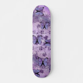 Paarse graafskateboard skateboard (Voorkant)