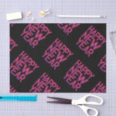 Paarse gradiënt nieuwjaar tissuepapier (Craft)