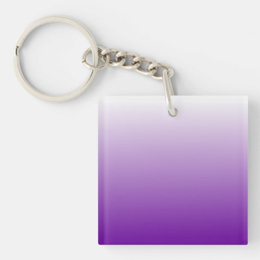 Paarse gradiënt sleutelhanger (Voorkant)