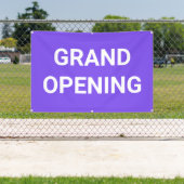Paarse Grand Opening Banner (Insitu)