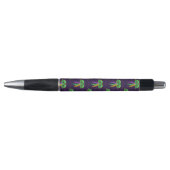 PAARSE GREEN GELLOW MARDI GRAS PATTERNEN PEN (Voorkant)
