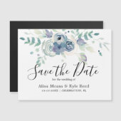 Paarse groen Bewaar de datummagneet (Voorkant / Achterkant)