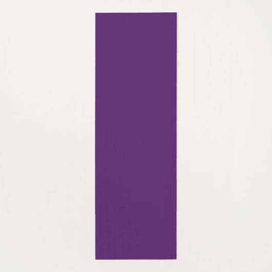 Paarse groene bloem Moderne Abstracte fractale kun Yogamat (Achterkant)