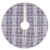 Paarse Groene Kerstmispatroon#2 ID1009 Kerstboom Rok (Voorkant)