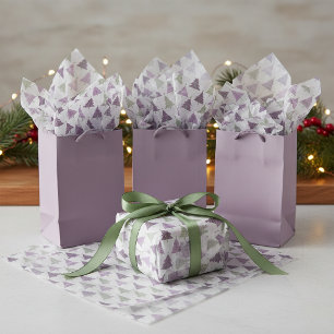 Paarse Groene Kerstpatroon#24 ID1009 Tissuepapier