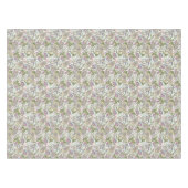 Paarse groene, uit meerdere kleuren bestaande Flor Tafelkleed (Voorkant (Horizontaal))