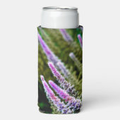 Paarse groene wilde bloem (Seltzer Voorkant)