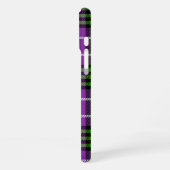 PAARSE GROENE WITTE HALLOWEEN PLAID PATTERN iPhone HOESJE (Linkerkant)