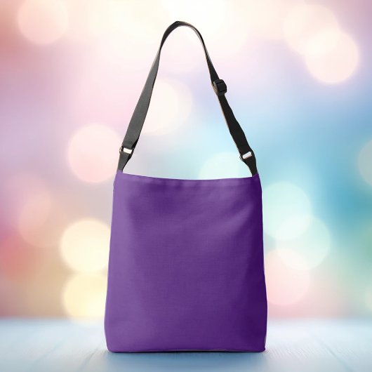 Paarse gymnastiek Gepersonaliseerd Crossbody Tas