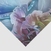 Paarse haar zeemeermin tissuepapier (Detail)