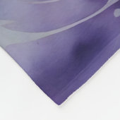 Paarse Halloween Fleece Deken (Hoek)