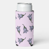 Paarse harebell bloem roze (Seltzer Voorkant)