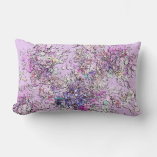 Paarse Harmony Lumbar Pillow Kussen
