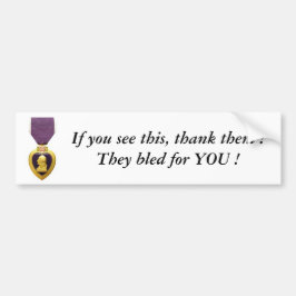 PAARSE HART bumper sticker