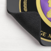 Paarse Hart Herdenkingsmuizenpad Muismat (Hoek)