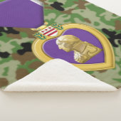 PAARSE HART SHERPA DEKEN (3/4)