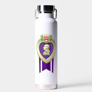 Paarse-hart-waterfles Waterfles