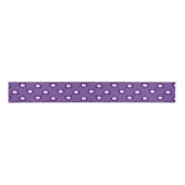 Paarse harten grosgrain lint (Voorkant)