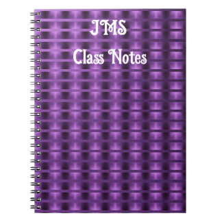 Paarse Haze Abstract Ombre - Notitieboek