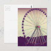 Paarse Haze Briefkaart (Voorkant / Achterkant)