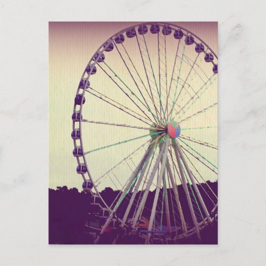 Paarse Haze Briefkaart (Voorkant)