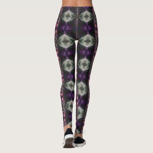 Paarse Haze Leggings (Achterkant)