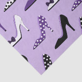 Paarse Heels Fashionable Tissuepapier (Detail)