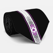 Paarse heiligdommen stropdas (Opgerold)
