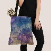  Paarse Hemelse Wereldkaart (13) Draagtas (Dichtbij)