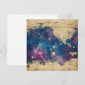 Paarse Hemelse Wereldkaart (6) (Voorkant / Achterkant)