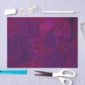 Paarse herfst roze neon Dark Maple Leaves Tissuepapier (Craft)