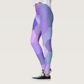paarse hexagon leggings (Links)