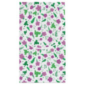 Paarse Hibiscus Klein Cadeauzakje (Achterkant)