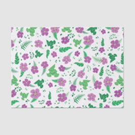 Paarse Hibiscus Tissuepapier