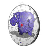 Paarse Hippo Dart Board Dartbord (Voorkant Rechts)