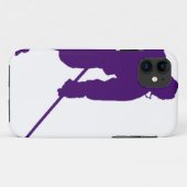 PAARSE HOCKEY PLAYER Case-Mate iPhone CASE (Achterkant (horizontaal))