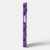 Paarse Hoesje-Mate iPhone Case (Achterkant / Rechts)